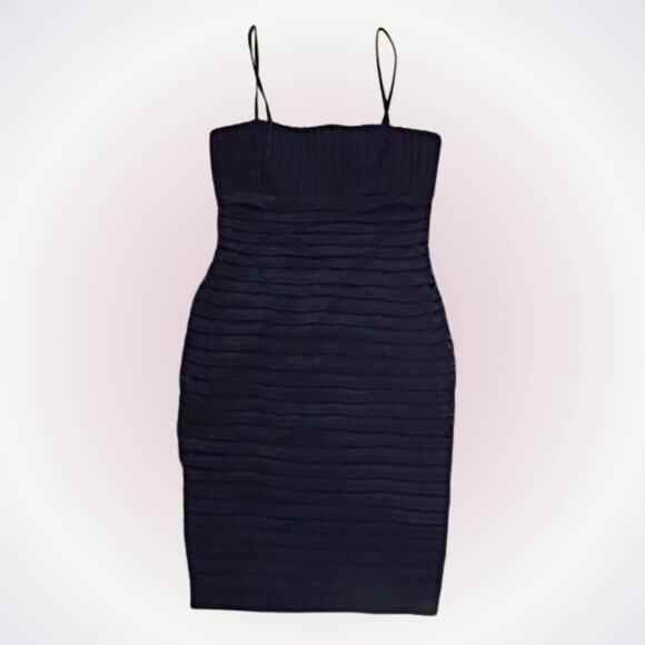 Calvin Klein Sexy Black Bodycon Dress | Sz 4 - Picture 1 of 7
